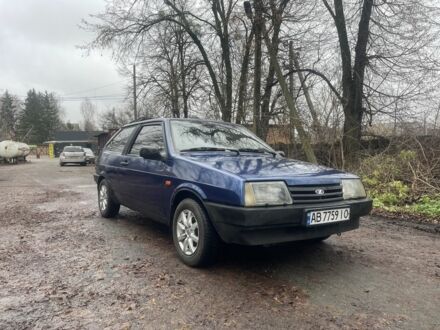 Синий ВАЗ 2108, объемом двигателя 1.5 л и пробегом 166 тыс. км за 1700 $, фото 1 на Automoto.ua