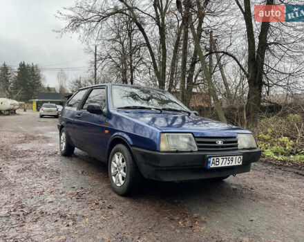 Синий ВАЗ 2108, объемом двигателя 1.5 л и пробегом 166 тыс. км за 1700 $, фото 1 на Automoto.ua
