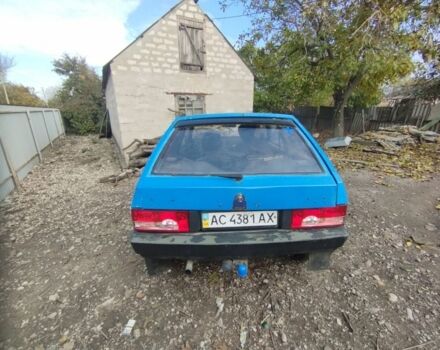 Синій ВАЗ 2108, об'ємом двигуна 1.5 л та пробігом 35 тис. км за 345 $, фото 1 на Automoto.ua