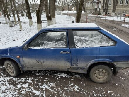 Синий ВАЗ 2108, объемом двигателя 1.3 л и пробегом 450 тыс. км за 358 $, фото 1 на Automoto.ua