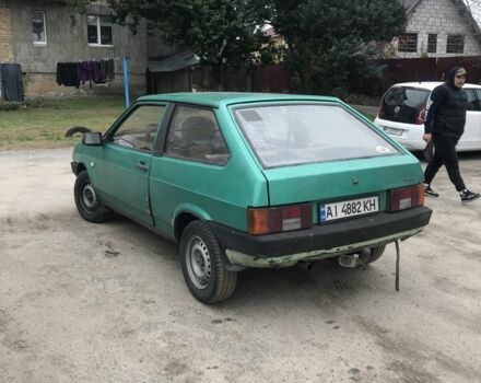 Зеленый ВАЗ 2108, объемом двигателя 1.3 л и пробегом 157 тыс. км за 680 $, фото 2 на Automoto.ua