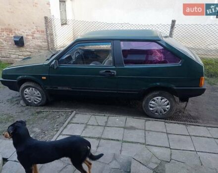 Зеленый ВАЗ 2108, объемом двигателя 1.3 л и пробегом 124 тыс. км за 700 $, фото 1 на Automoto.ua