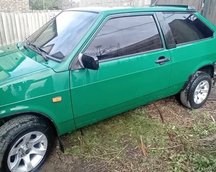 Зеленый ВАЗ 2108, объемом двигателя 1.3 л и пробегом 1 тыс. км за 1250 $, фото 2 на Automoto.ua