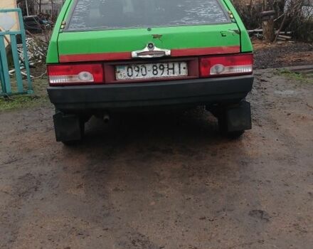 Зелений ВАЗ 2108, об'ємом двигуна 1.5 л та пробігом 123 тис. км за 1068 $, фото 3 на Automoto.ua