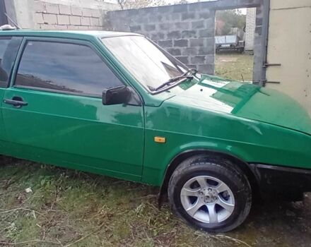 Зеленый ВАЗ 2108, объемом двигателя 1.3 л и пробегом 1 тыс. км за 1250 $, фото 1 на Automoto.ua