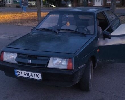 Зеленый ВАЗ 2108, объемом двигателя 1.3 л и пробегом 100 тыс. км за 485 $, фото 4 на Automoto.ua