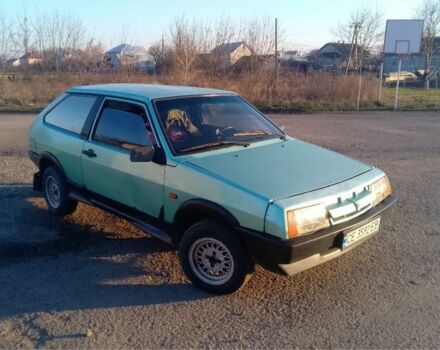 Зеленый ВАЗ 2108, объемом двигателя 1.3 л и пробегом 180 тыс. км за 850 $, фото 2 на Automoto.ua