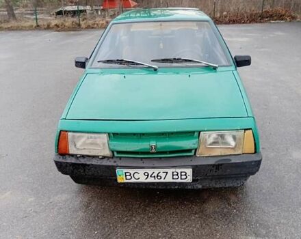 Зеленый ВАЗ 2108, объемом двигателя 1.3 л и пробегом 252 тыс. км за 520 $, фото 1 на Automoto.ua
