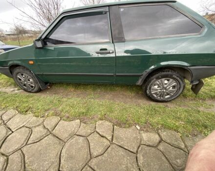 Зеленый ВАЗ 2108, объемом двигателя 1.5 л и пробегом 70 тыс. км за 1000 $, фото 13 на Automoto.ua