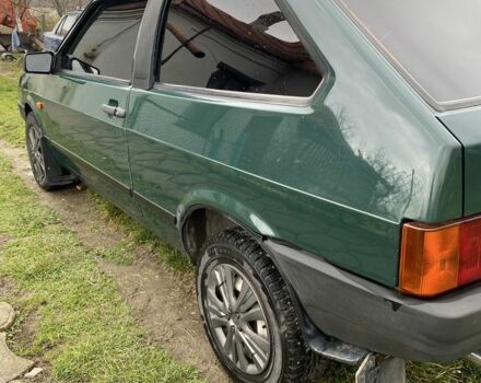 Зеленый ВАЗ 2108, объемом двигателя 1.5 л и пробегом 70 тыс. км за 1000 $, фото 2 на Automoto.ua