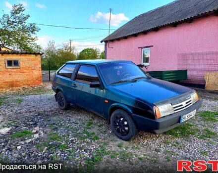 Зеленый ВАЗ 2108, объемом двигателя 1.5 л и пробегом 147 тыс. км за 1200 $, фото 5 на Automoto.ua
