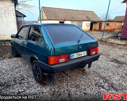 Зеленый ВАЗ 2108, объемом двигателя 1.5 л и пробегом 147 тыс. км за 1200 $, фото 6 на Automoto.ua