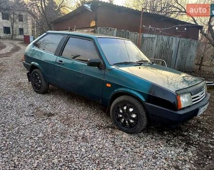 Зеленый ВАЗ 2108, объемом двигателя 1.5 л и пробегом 147 тыс. км за 1000 $, фото 1 на Automoto.ua