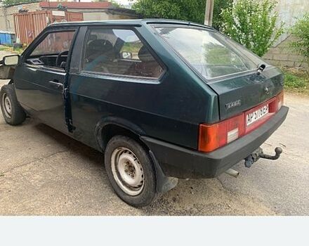 Зеленый ВАЗ 2108, объемом двигателя 1.5 л и пробегом 100 тыс. км за 650 $, фото 2 на Automoto.ua