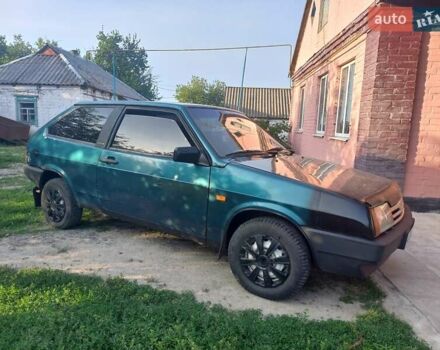 Зеленый ВАЗ 2108, объемом двигателя 1.5 л и пробегом 147 тыс. км за 1180 $, фото 2 на Automoto.ua