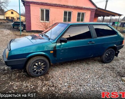 Зеленый ВАЗ 2108, объемом двигателя 1.5 л и пробегом 147 тыс. км за 1200 $, фото 3 на Automoto.ua