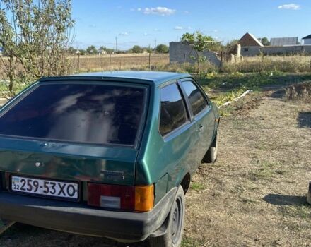 Зеленый ВАЗ 2108, объемом двигателя 1.5 л и пробегом 192 тыс. км за 550 $, фото 1 на Automoto.ua