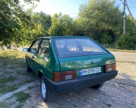 Зеленый ВАЗ 2108, объемом двигателя 1.3 л и пробегом 80 тыс. км за 483 $, фото 4 на Automoto.ua