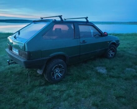 Зеленый ВАЗ 2108, объемом двигателя 1.3 л и пробегом 280 тыс. км за 1000 $, фото 1 на Automoto.ua