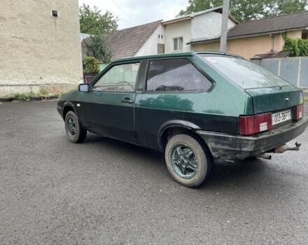 Зеленый ВАЗ 2108, объемом двигателя 1.5 л и пробегом 90 тыс. км за 600 $, фото 1 на Automoto.ua