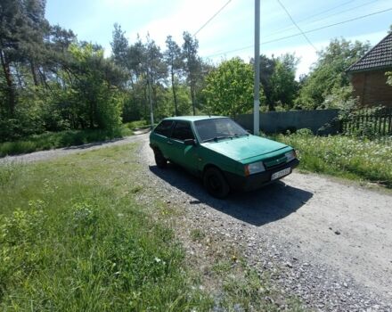 Зеленый ВАЗ 2108, объемом двигателя 2 л и пробегом 1 тыс. км за 420 $, фото 2 на Automoto.ua