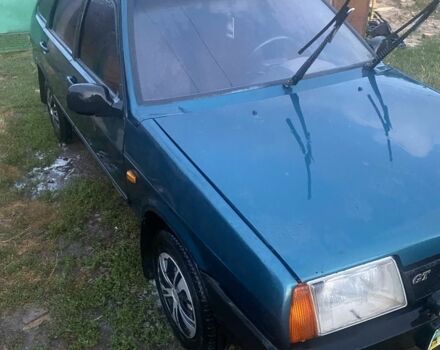 Зеленый ВАЗ 2108, объемом двигателя 1.5 л и пробегом 2 тыс. км за 1574 $, фото 4 на Automoto.ua