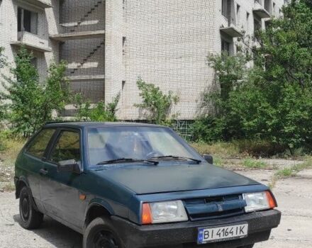 Зеленый ВАЗ 2108, объемом двигателя 1.3 л и пробегом 100 тыс. км за 485 $, фото 1 на Automoto.ua