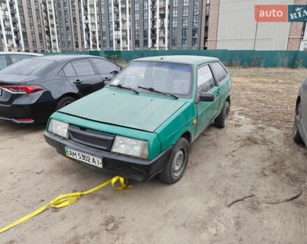 Зелений ВАЗ 2108, об'ємом двигуна 1.5 л та пробігом 218 тис. км за 450 $, фото 1 на Automoto.ua