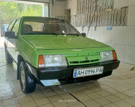 Зеленый ВАЗ 2108, объемом двигателя 1.3 л и пробегом 45 тыс. км за 800 $, фото 1 на Automoto.ua