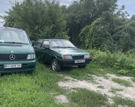 Зеленый ВАЗ 2108, объемом двигателя 1.6 л и пробегом 30 тыс. км за 1050 $, фото 1 на Automoto.ua