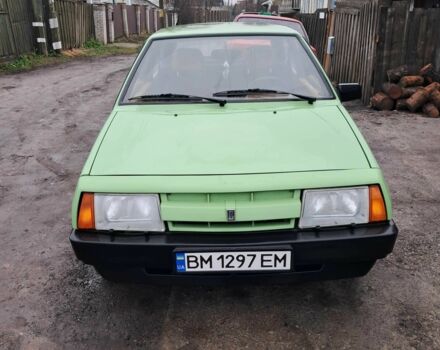 Зеленый ВАЗ 2108, объемом двигателя 1.3 л и пробегом 54 тыс. км за 2400 $, фото 1 на Automoto.ua