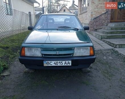 Зеленый ВАЗ 2108, объемом двигателя 1.3 л и пробегом 124 тыс. км за 700 $, фото 1 на Automoto.ua