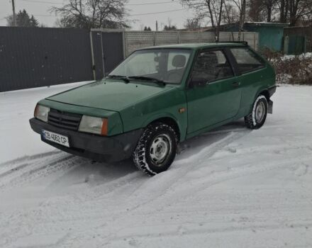 Зеленый ВАЗ 2108, объемом двигателя 1.3 л и пробегом 69 тыс. км за 1350 $, фото 1 на Automoto.ua