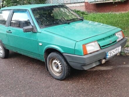 Зеленый ВАЗ 2108, объемом двигателя 1.3 л и пробегом 19 тыс. км за 945 $, фото 1 на Automoto.ua