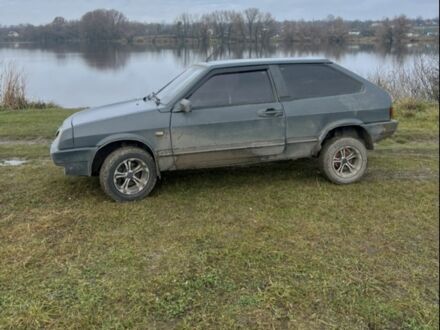 Зеленый ВАЗ 2108, объемом двигателя 1.3 л и пробегом 349 тыс. км за 600 $, фото 1 на Automoto.ua