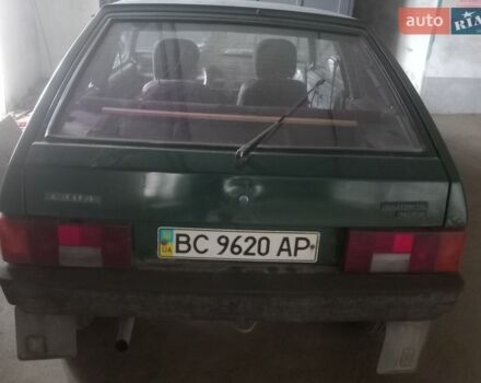 Зеленый ВАЗ 2108, объемом двигателя 1.5 л и пробегом 50 тыс. км за 500 $, фото 1 на Automoto.ua