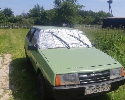 Зеленый ВАЗ 2108, объемом двигателя 1 л и пробегом 2 тыс. км за 226 $, фото 1 на Automoto.ua