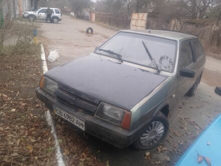 Зеленый ВАЗ 2108, объемом двигателя 0 л и пробегом 250 тыс. км за 300 $, фото 1 на Automoto.ua