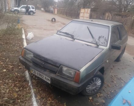 Зеленый ВАЗ 2108, объемом двигателя 0 л и пробегом 250 тыс. км за 300 $, фото 1 на Automoto.ua