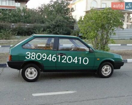 Зеленый ВАЗ 2108, объемом двигателя 1.5 л и пробегом 352 тыс. км за 600 $, фото 1 на Automoto.ua