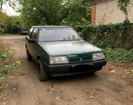 Зеленый ВАЗ 2108, объемом двигателя 1.5 л и пробегом 25 тыс. км за 712 $, фото 1 на Automoto.ua