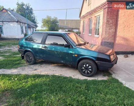 Зеленый ВАЗ 2108, объемом двигателя 1.5 л и пробегом 147 тыс. км за 1180 $, фото 1 на Automoto.ua