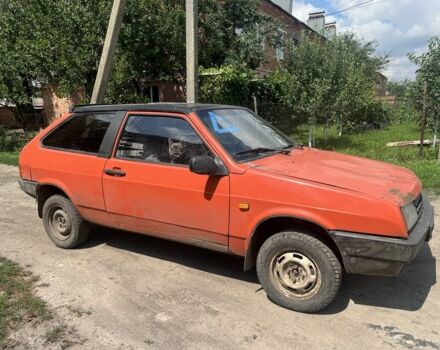 Оранжевый ВАЗ 2108, объемом двигателя 1.5 л и пробегом 100 тыс. км за 630 $, фото 1 на Automoto.ua