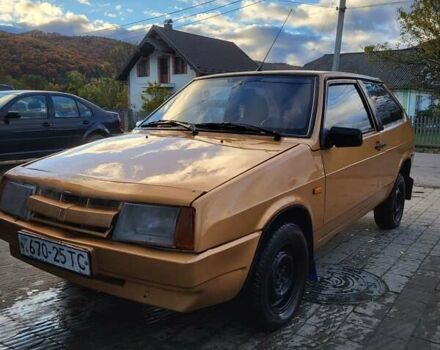 Помаранчевий ВАЗ 2108, об'ємом двигуна 1.5 л та пробігом 95 тис. км за 500 $, фото 1 на Automoto.ua