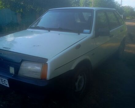 Белый ВАЗ 2109, объемом двигателя 1.3 л и пробегом 120 тыс. км за 600 $, фото 3 на Automoto.ua