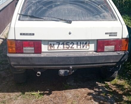 Белый ВАЗ 2109, объемом двигателя 0 л и пробегом 100 тыс. км за 1000 $, фото 1 на Automoto.ua