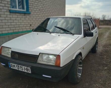 Белый ВАЗ 2109, объемом двигателя 1.3 л и пробегом 254 тыс. км за 1150 $, фото 1 на Automoto.ua