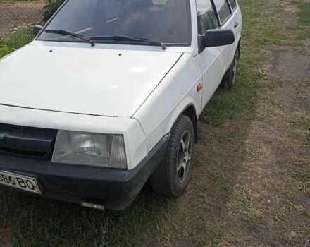 Белый ВАЗ 2109, объемом двигателя 1.6 л и пробегом 62 тыс. км за 1017 $, фото 2 на Automoto.ua