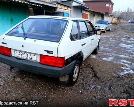 Білий ВАЗ 2109, об'ємом двигуна 1.3 л та пробігом 250 тис. км за 636 $, фото 4 на Automoto.ua