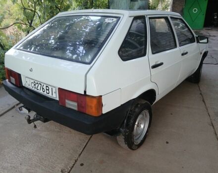 Белый ВАЗ 2109, объемом двигателя 1 л и пробегом 340 тыс. км за 1000 $, фото 2 на Automoto.ua